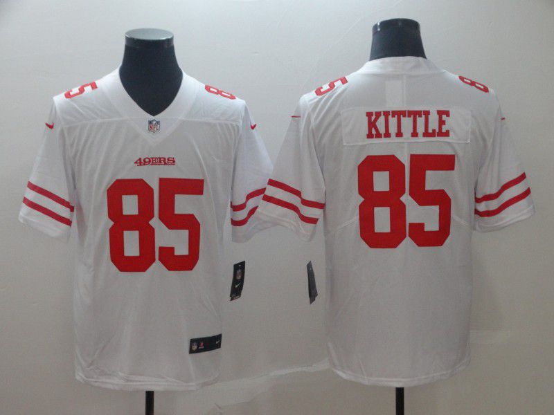 Men San Francisco 49ers #85 Kittle White Nike Vapor Untouchable Limited Player NFL Jerseys->dallas mavericks->NBA Jersey